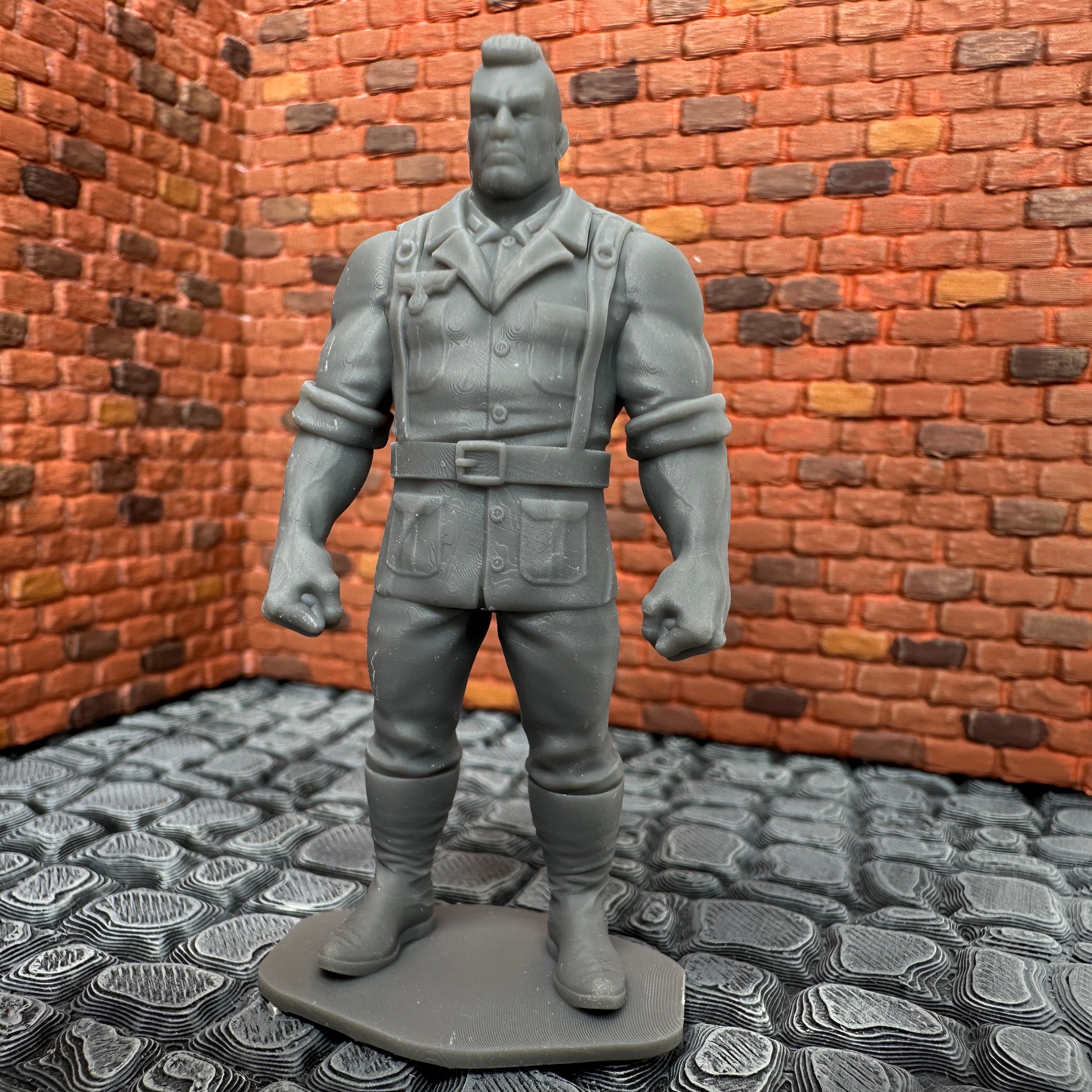 WW2 German Das Biest Toy Soldier 1/32 Scale Military Wargaming Figure