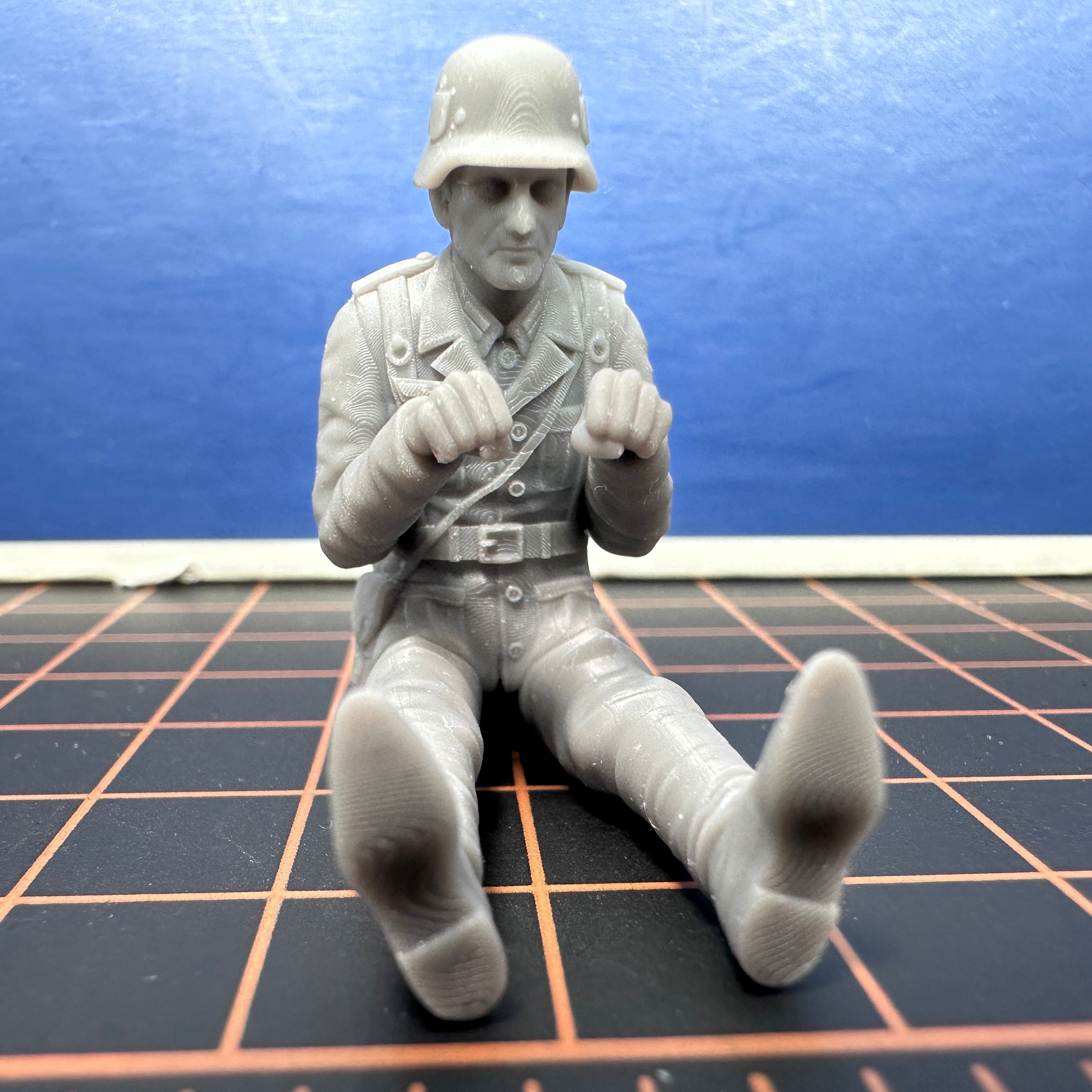 German Driver Pose #2