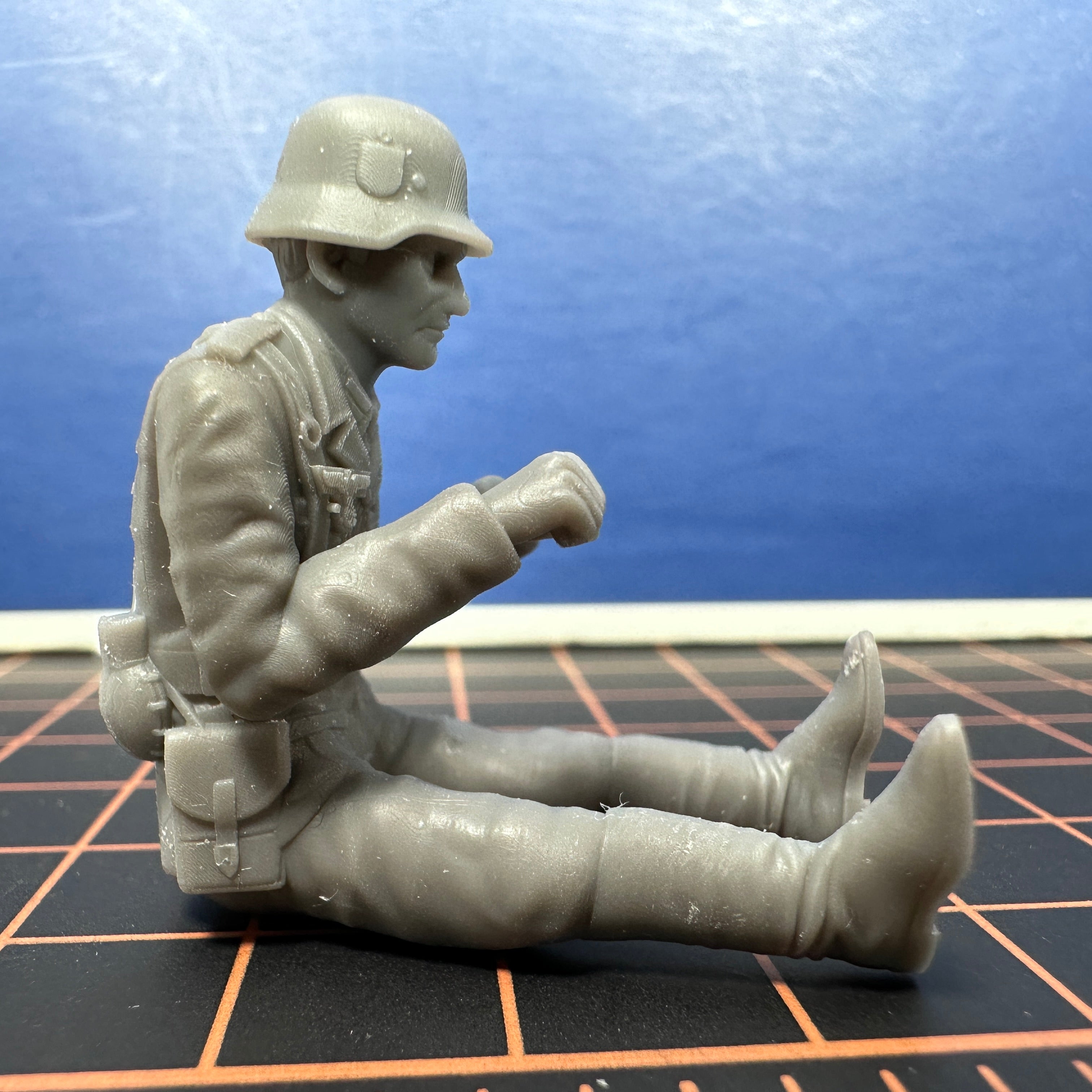 German Driver Pose #2