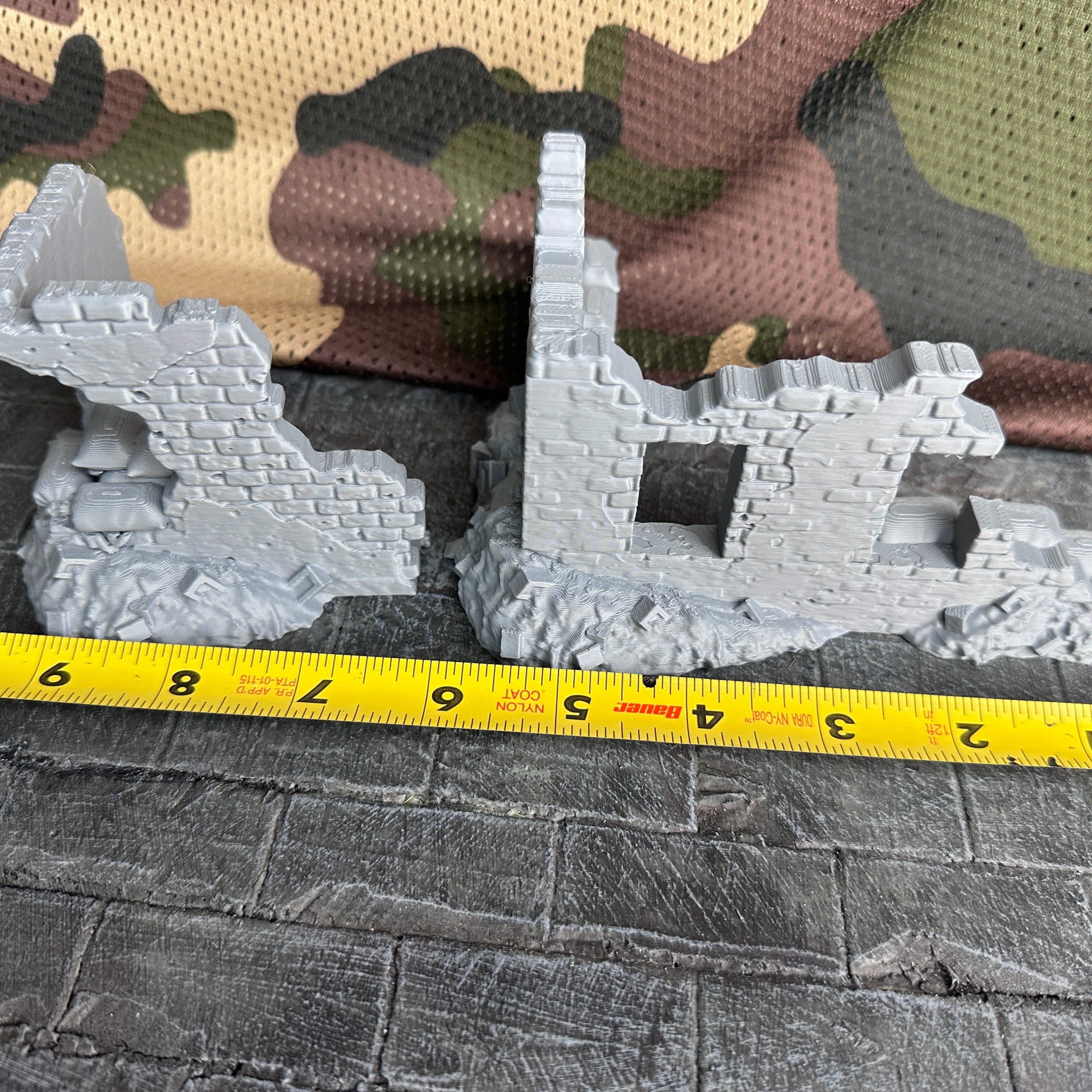 WW2 Blown Wall Section Set