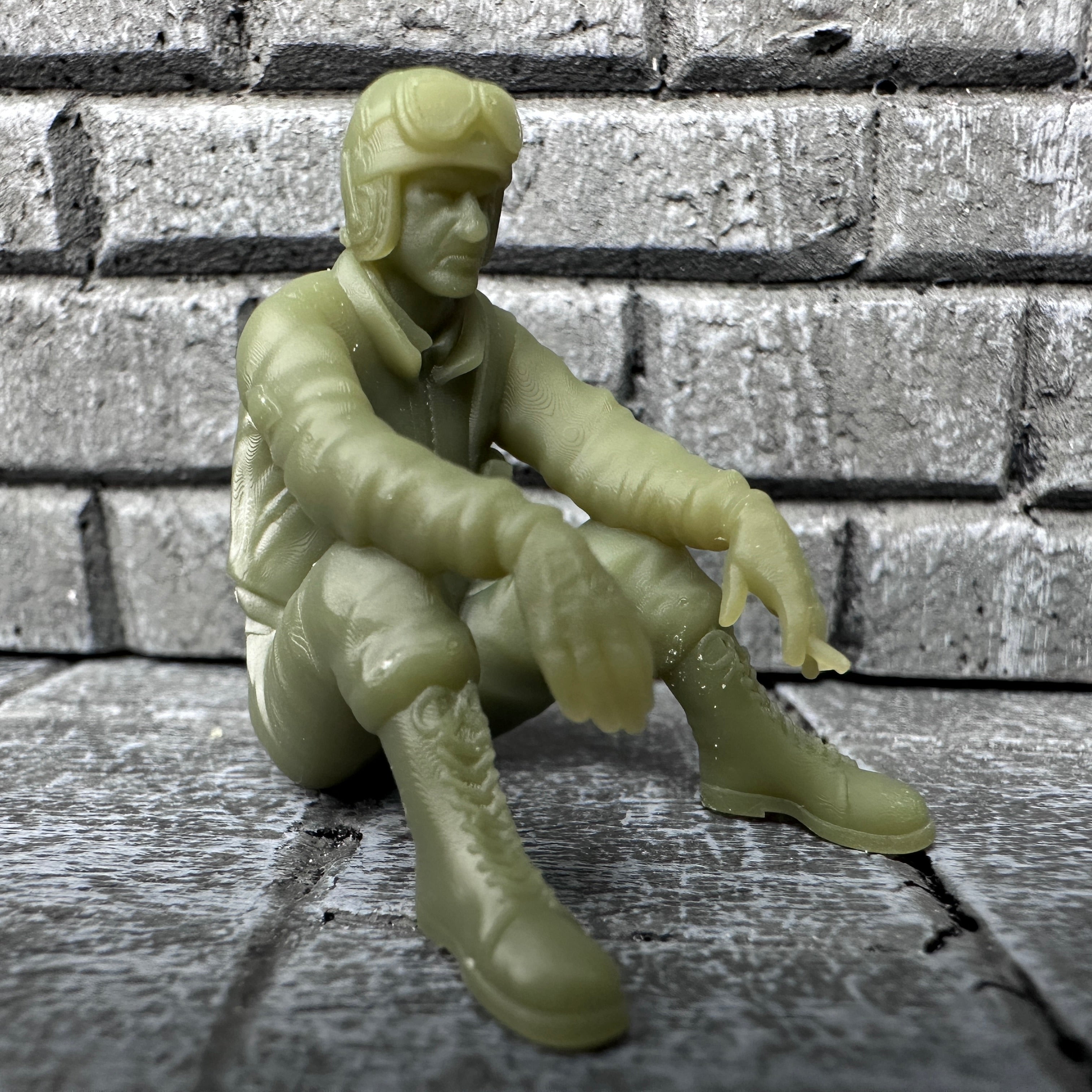 WW2 American Tanker Sitting