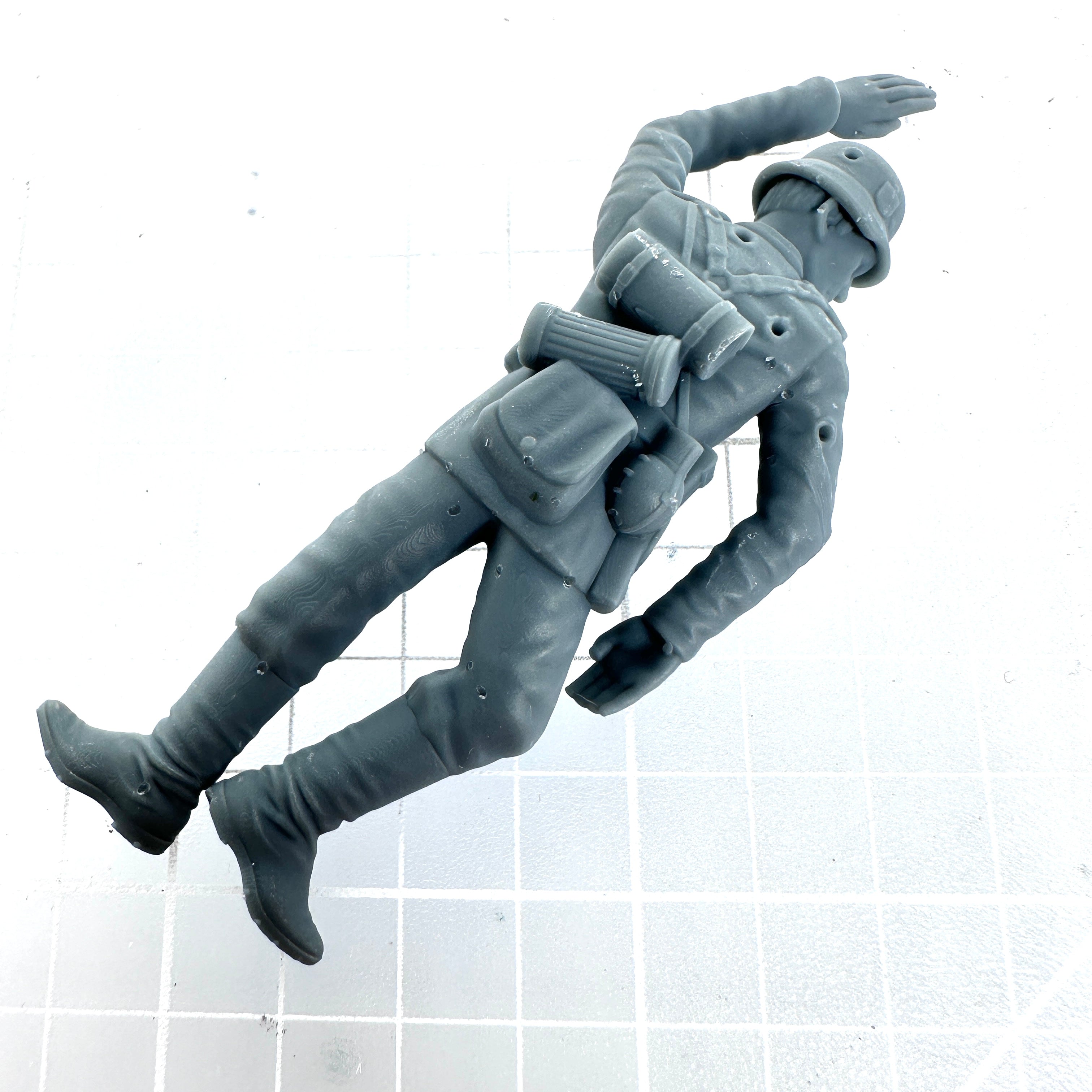 Dead German Soldier Pose 1