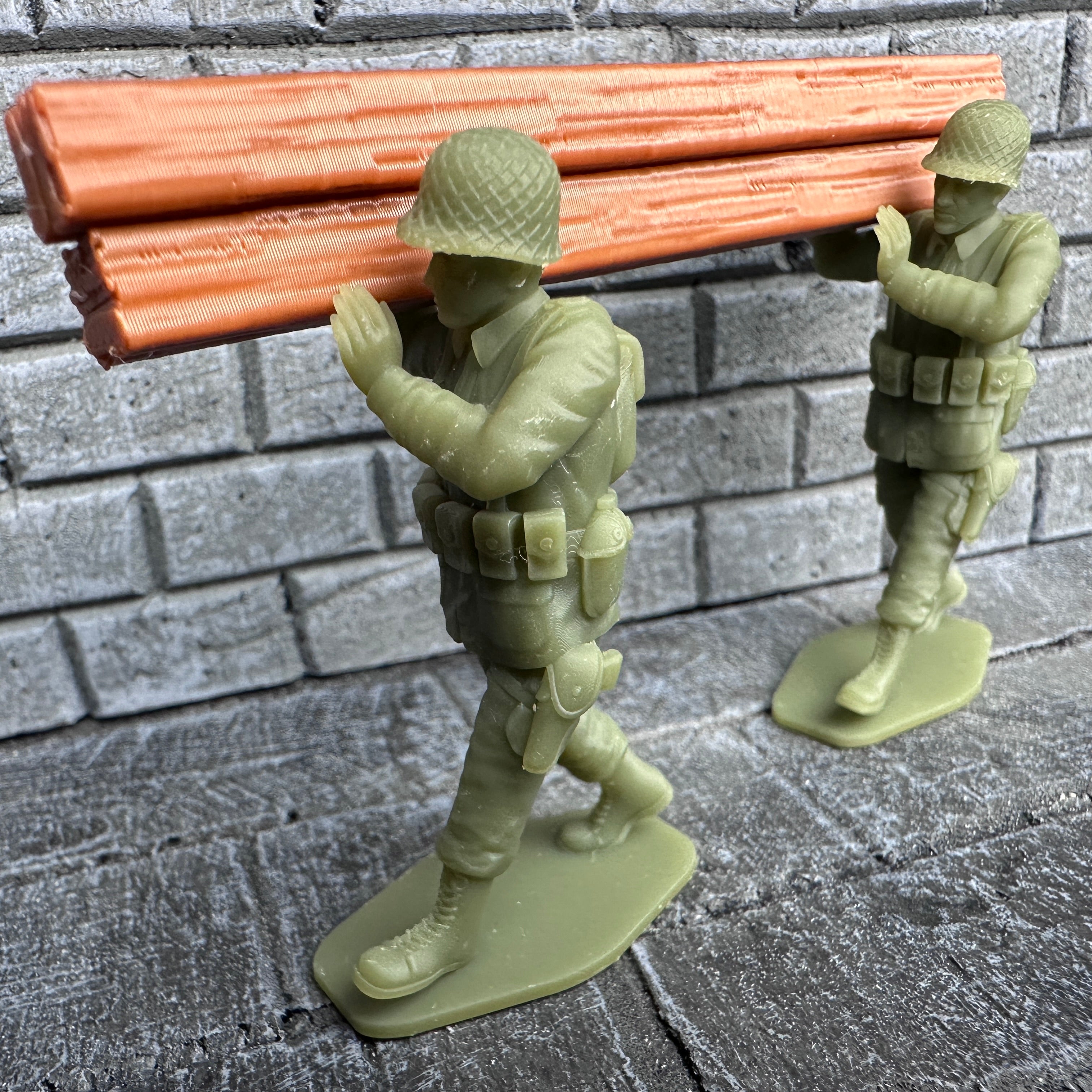 WW2 American Combat Engineers Set - Carrying Wood