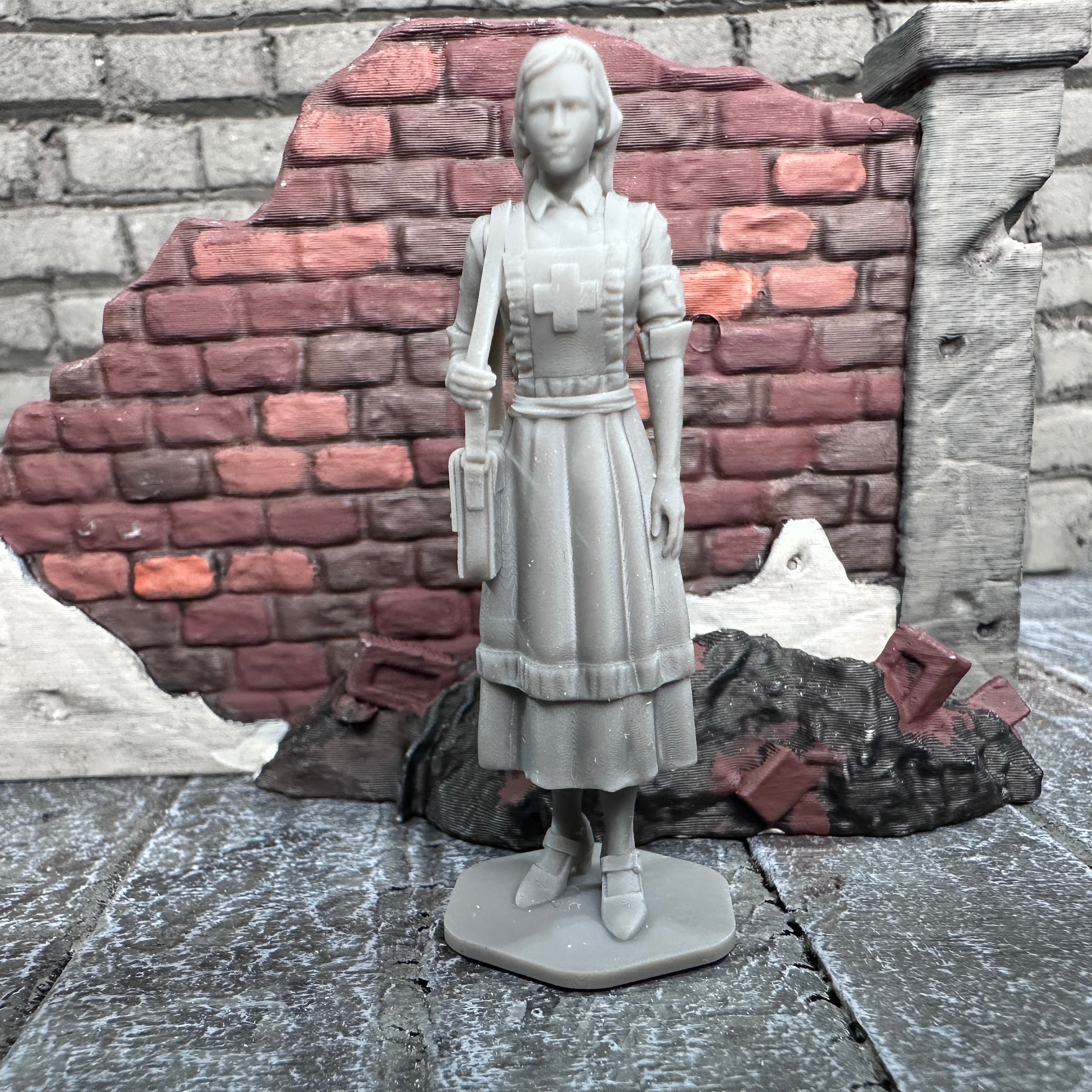 WW2 American Allies Nurse