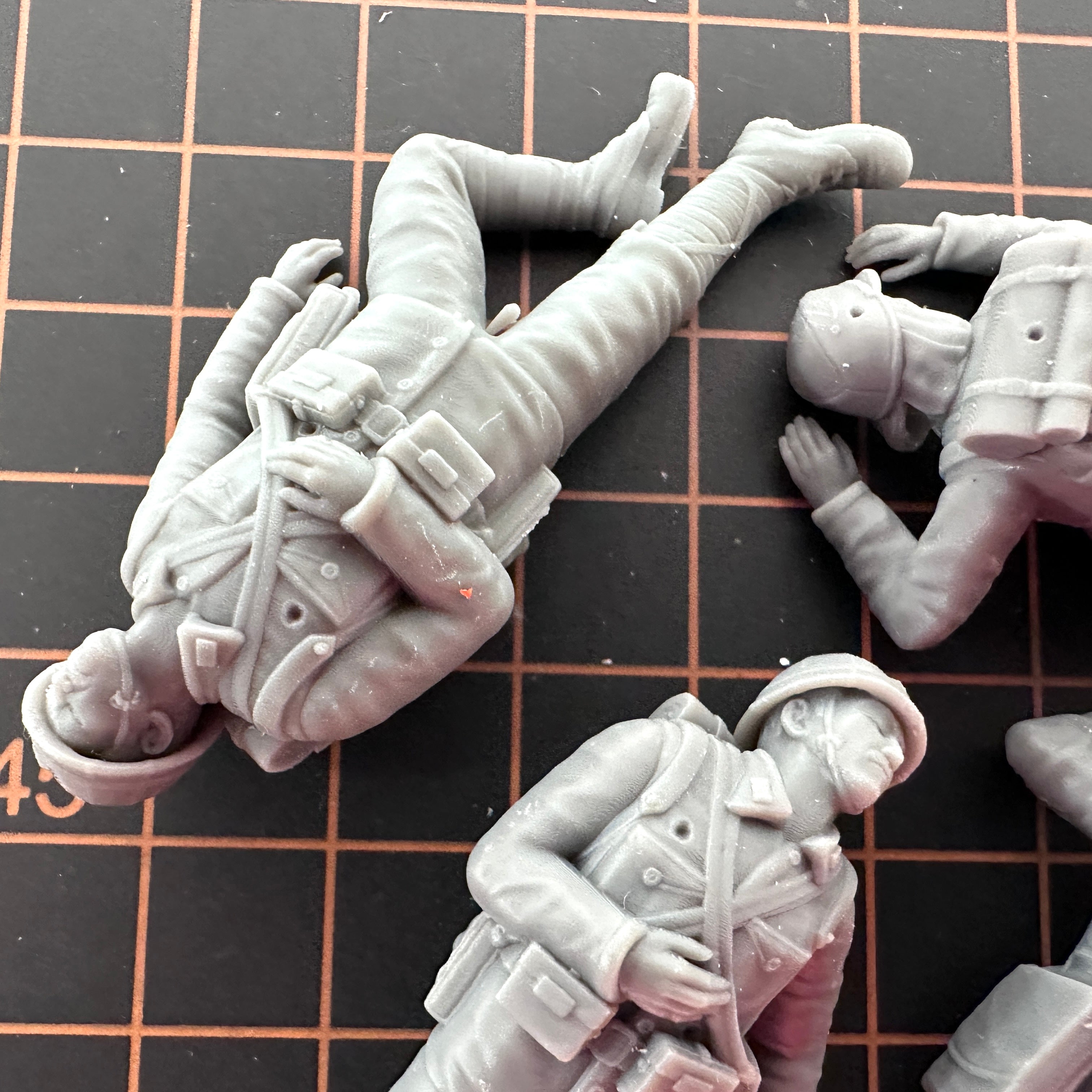 WW2 Japanese Dead Figure Set