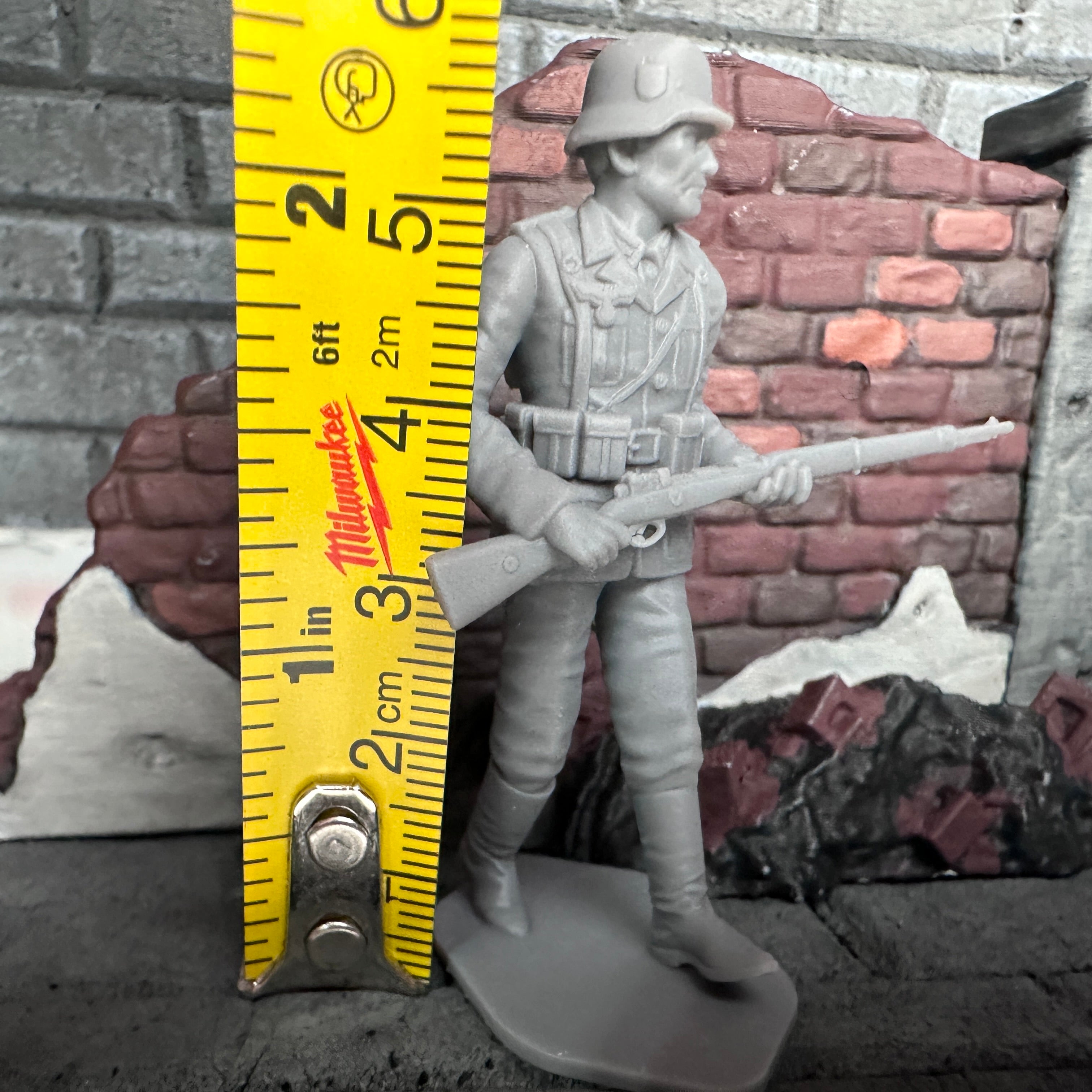 WW2 German Soldier on Patrol