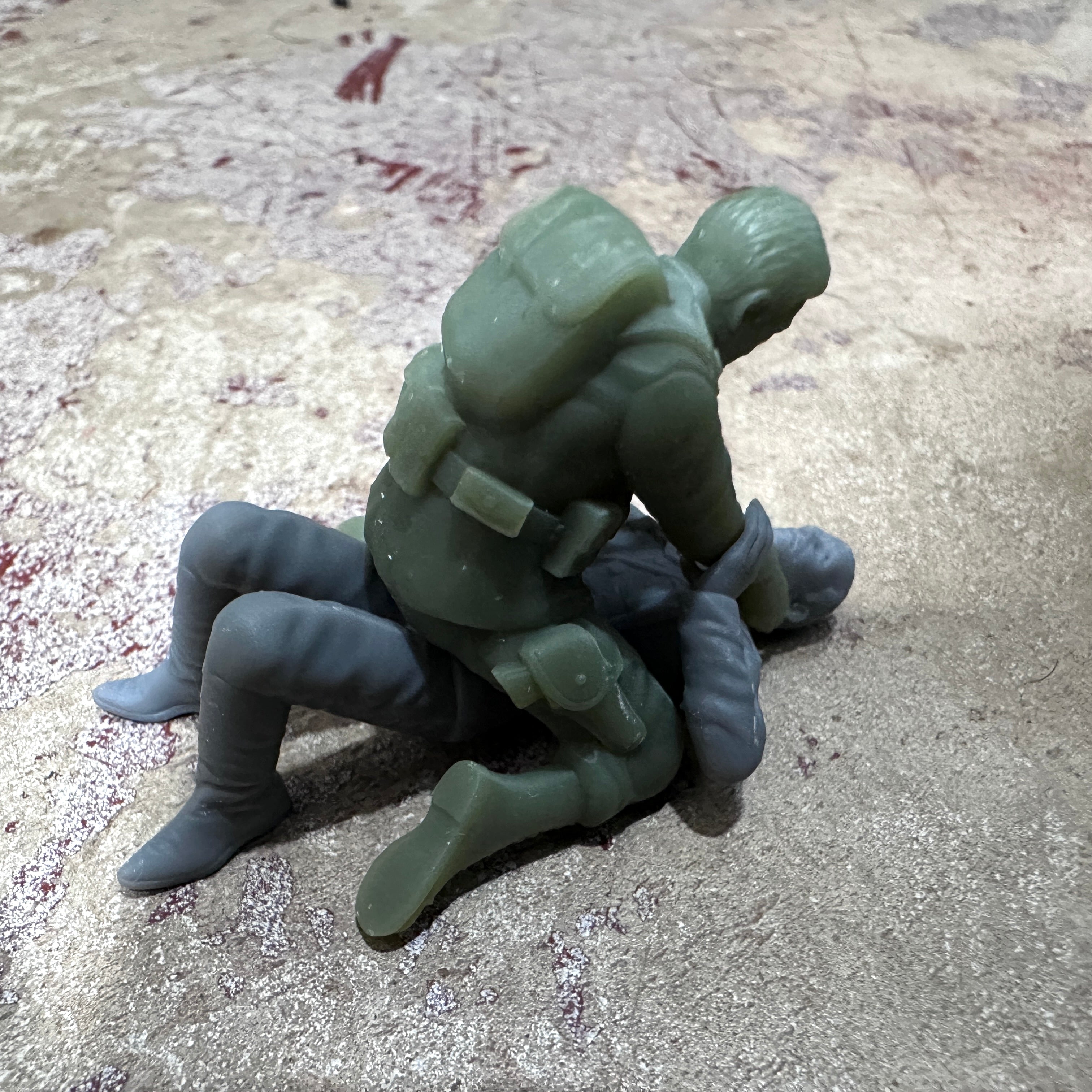 WW2 American vs German Hand Combat