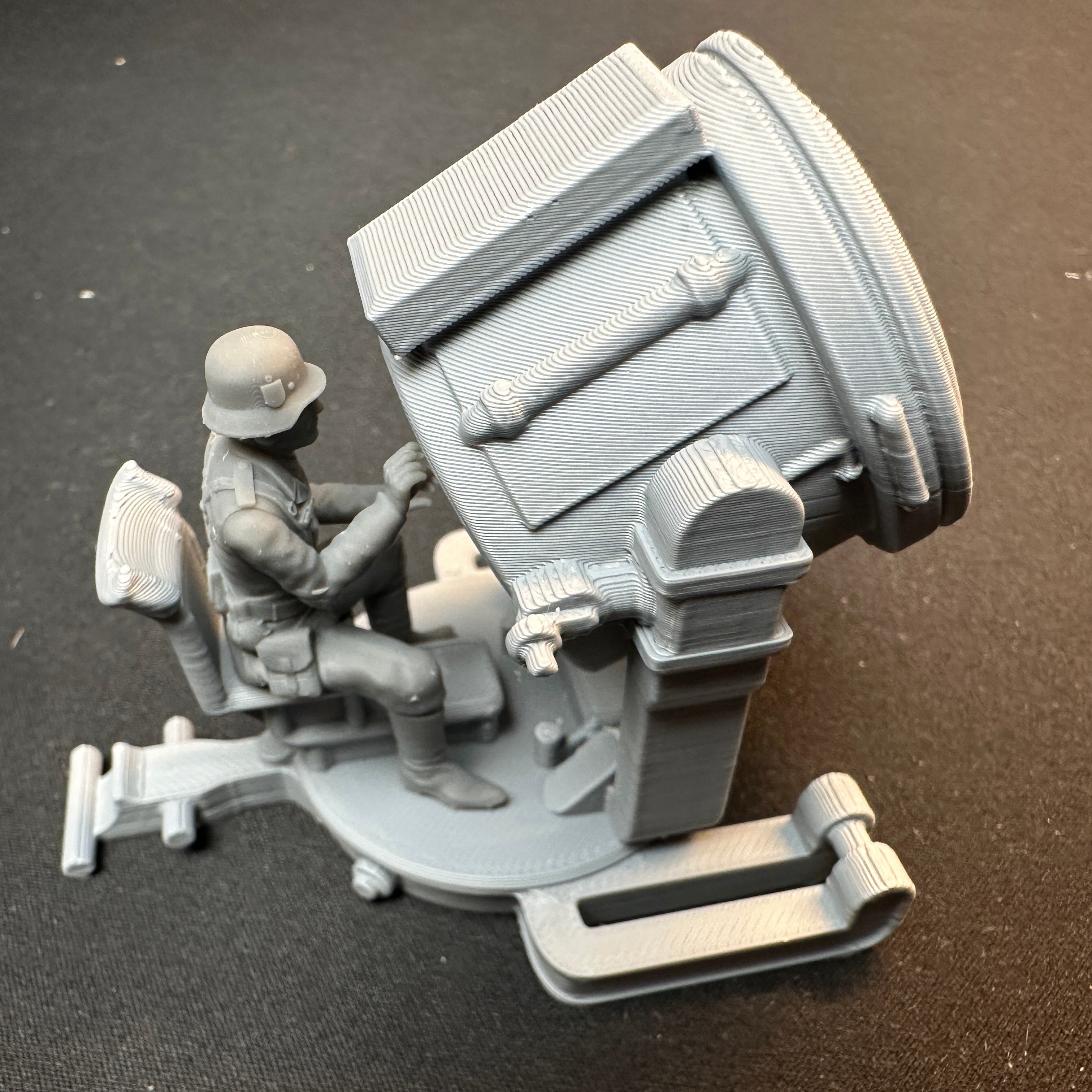 WW2 German Anti-Aircraft Searchlight Toy Soldier Set 1/32 Scale Wargaming Figure