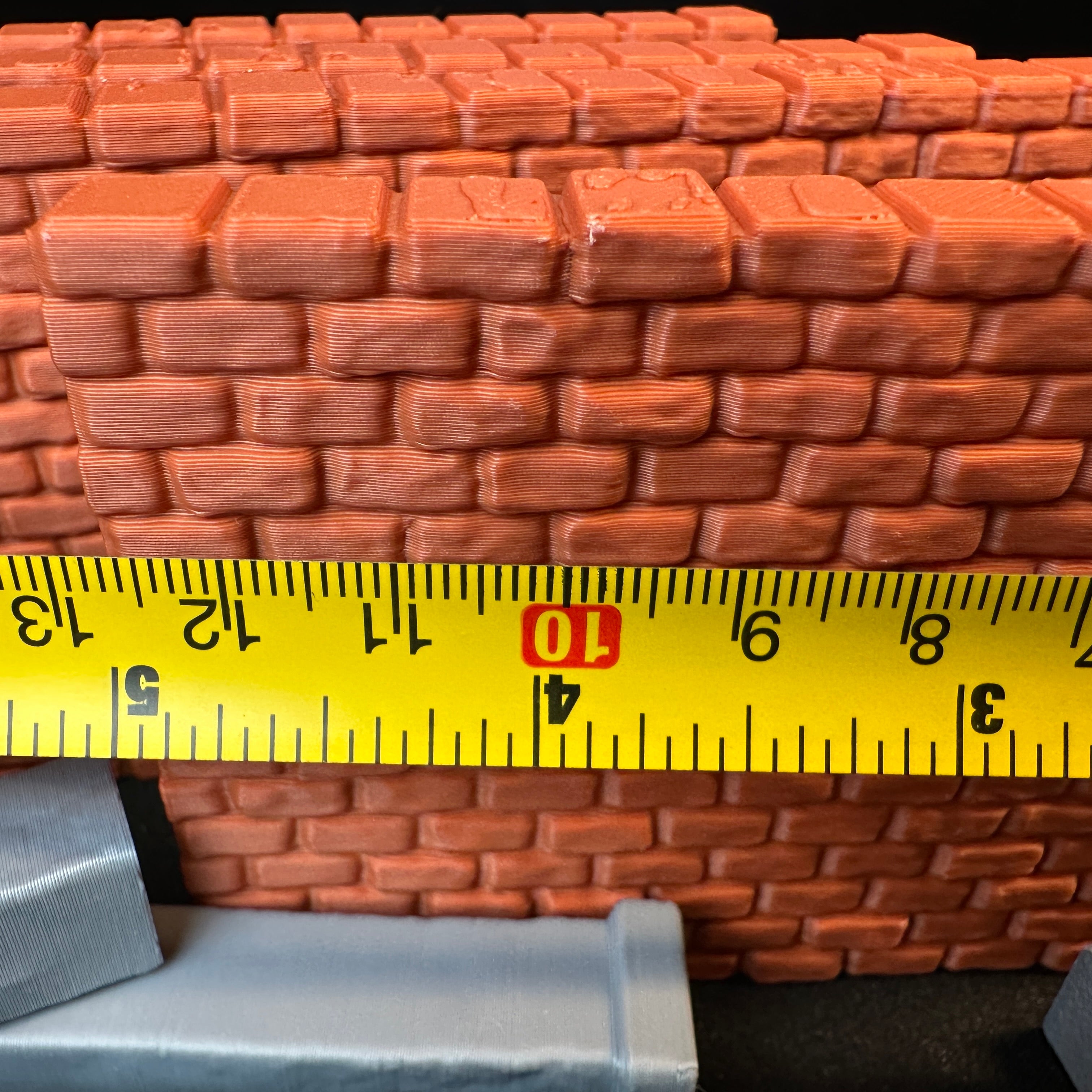 World War 2 Modular Brick Wall 24 Piece Set 1/32 Scale Toy Soldiers 3D Accessory