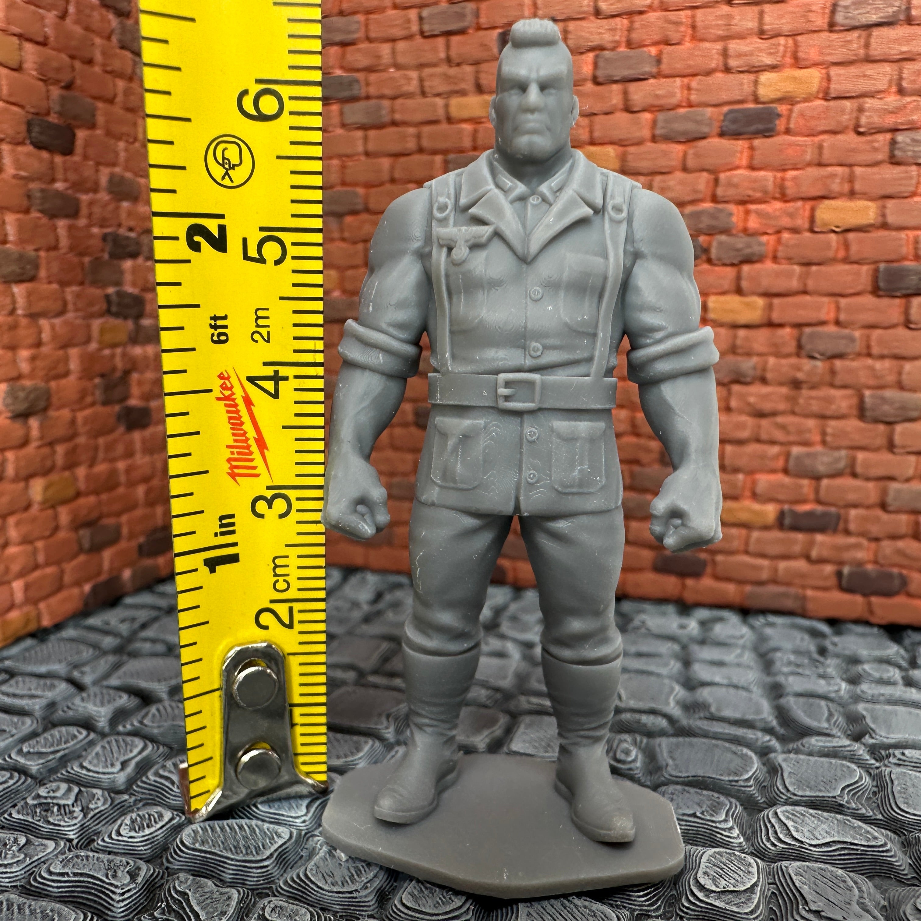 WW2 German Das Biest Toy Soldier 1/32 Scale Military Wargaming Figure