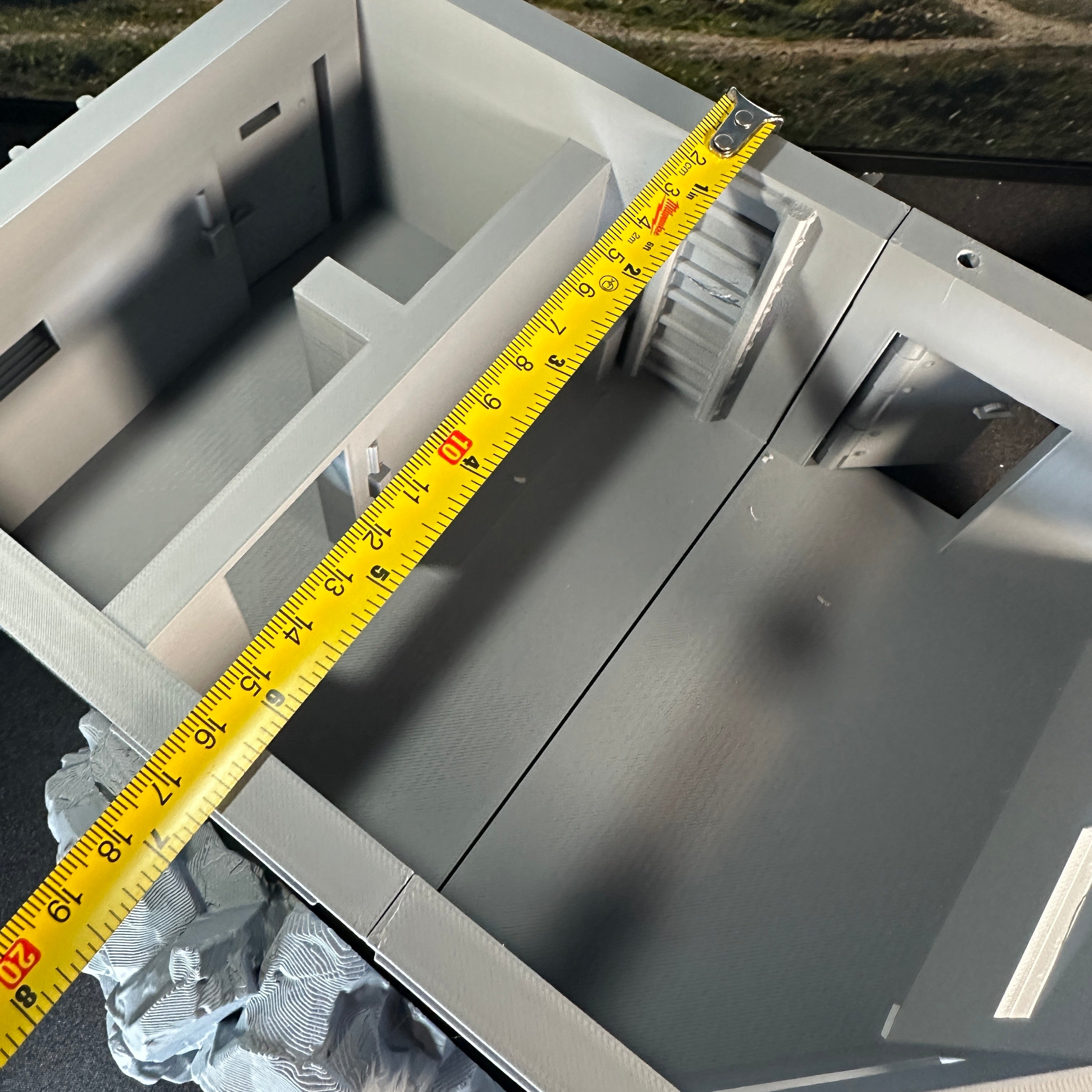 DeHelmsman WW2 Coastal Defense Bunker D 1/32 Scale Model Diorama Terrain Wargaming Figure Accessory