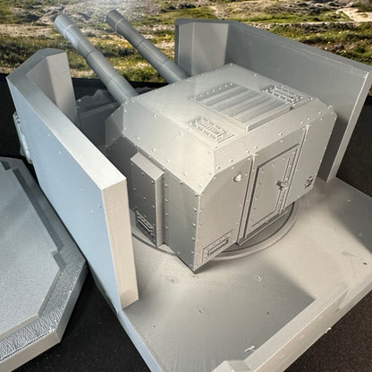 DeHelmsman WW2 Coastal Defense Bunker B 1/32 Scale Model Diorama Terrain Wargaming Figure Accessory
