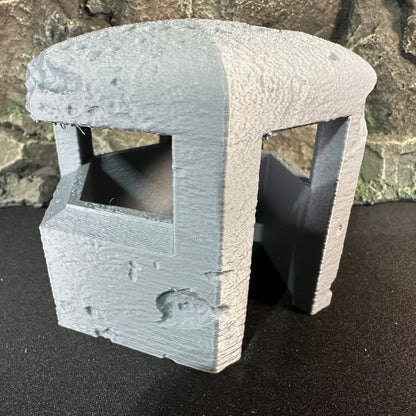 WW2 German HEX Bunker 1/32 Scale Model Diorama Terrain Wargaming Figure