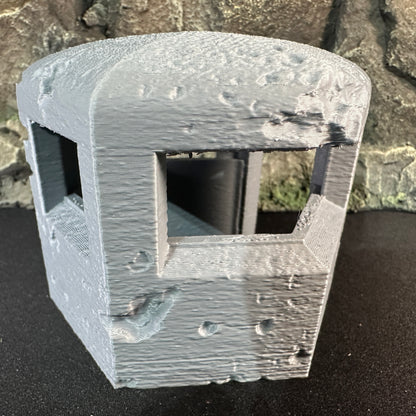 WW2 German HEX Bunker 1/32 Scale Model Diorama Terrain Wargaming Figure