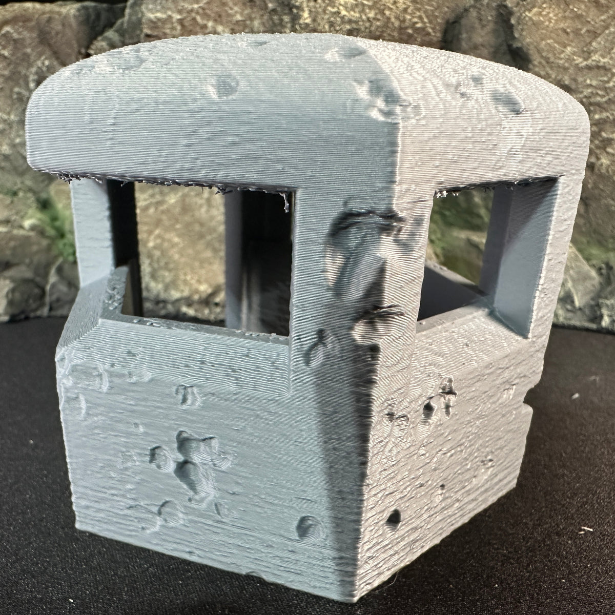 WW2 German HEX Bunker 1/32 Scale Model Diorama Terrain Wargaming Figure