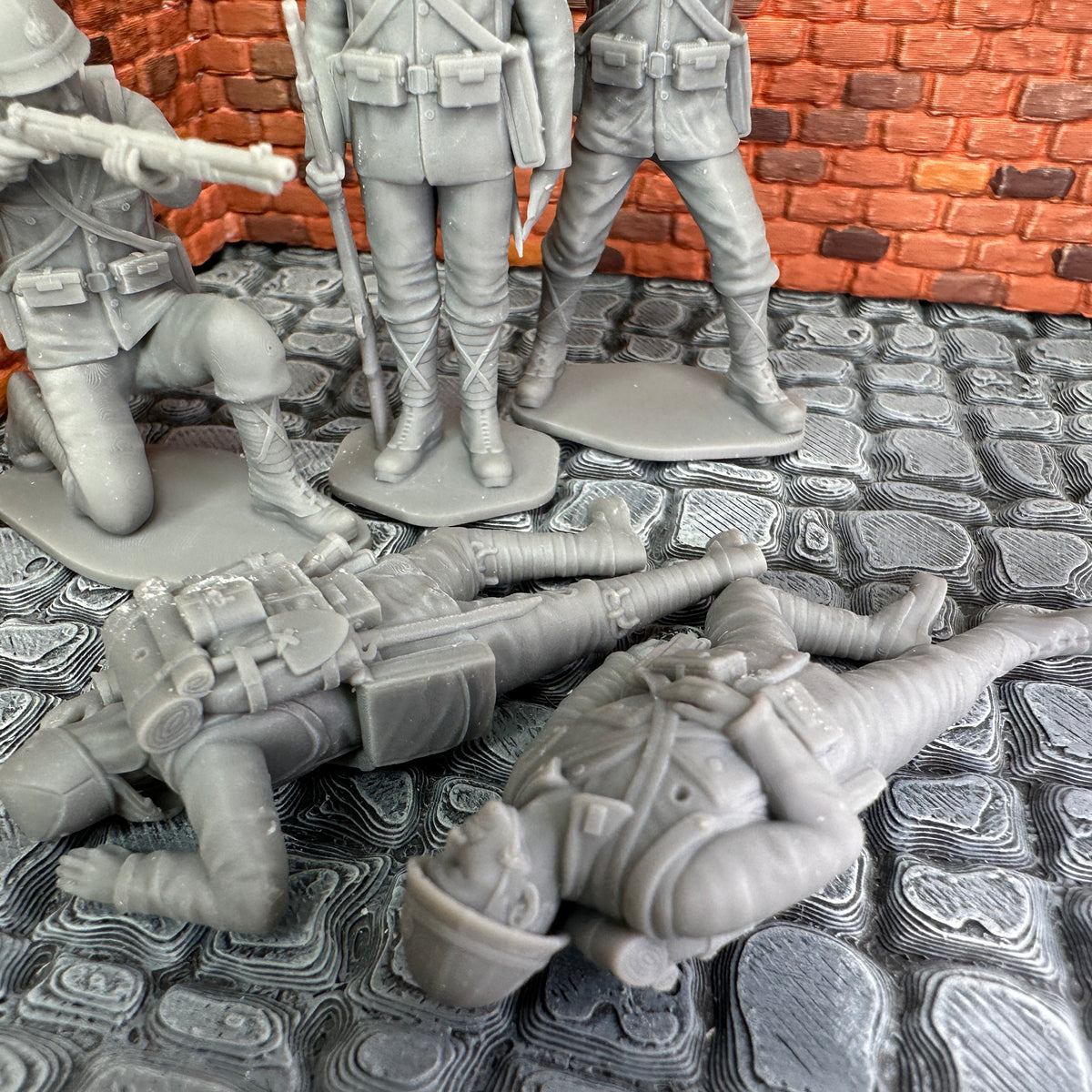 WW2 Japanese Soldier Set 1/32 Scale Wargame Figure