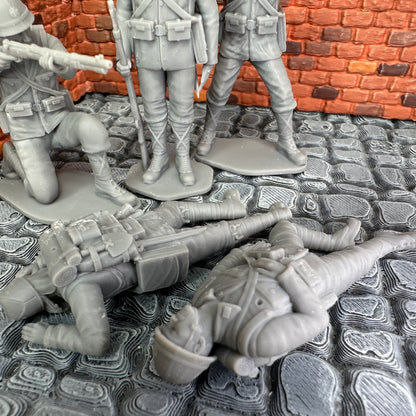 WW2 Japanese Soldier Set 1/32 Scale Wargame Figure