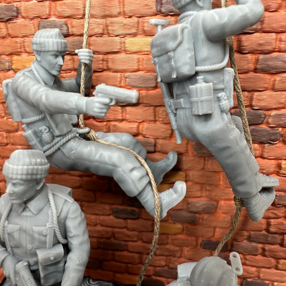 WW2 British Commando Set #1 1/32 Scale Toy Soldier Wargaming Figures (Copy)