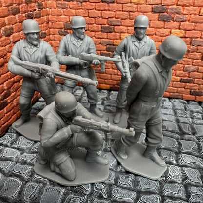 WW2 German Paratrooper Set 2 Toy Soldier 1/32 Scale Wargaming Figures