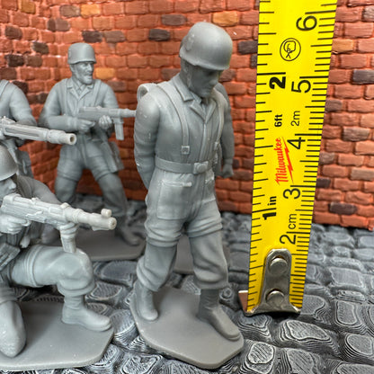 WW2 German Paratrooper Set 2 Toy Soldier 1/32 Scale Wargaming Figures