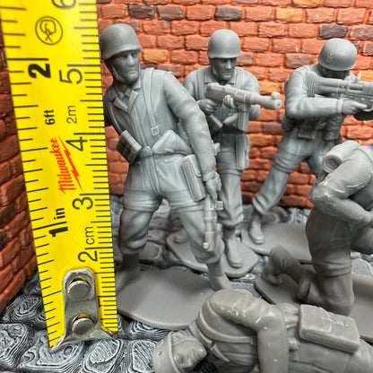 WW2 German Paratrooper Set 1 Toy Soldier 1/32 Scale Wargaming Figures
