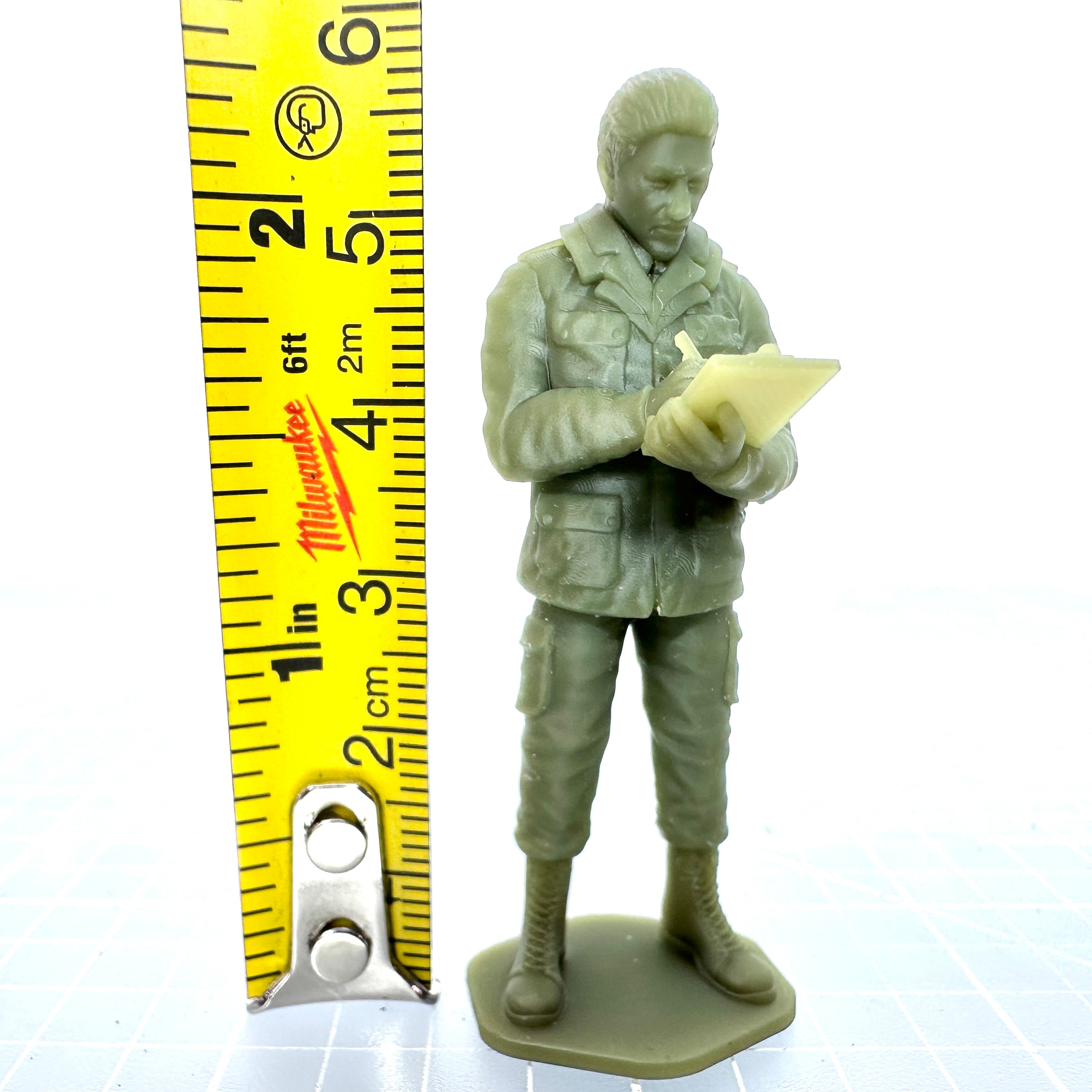 American Sergeant with Clipboard