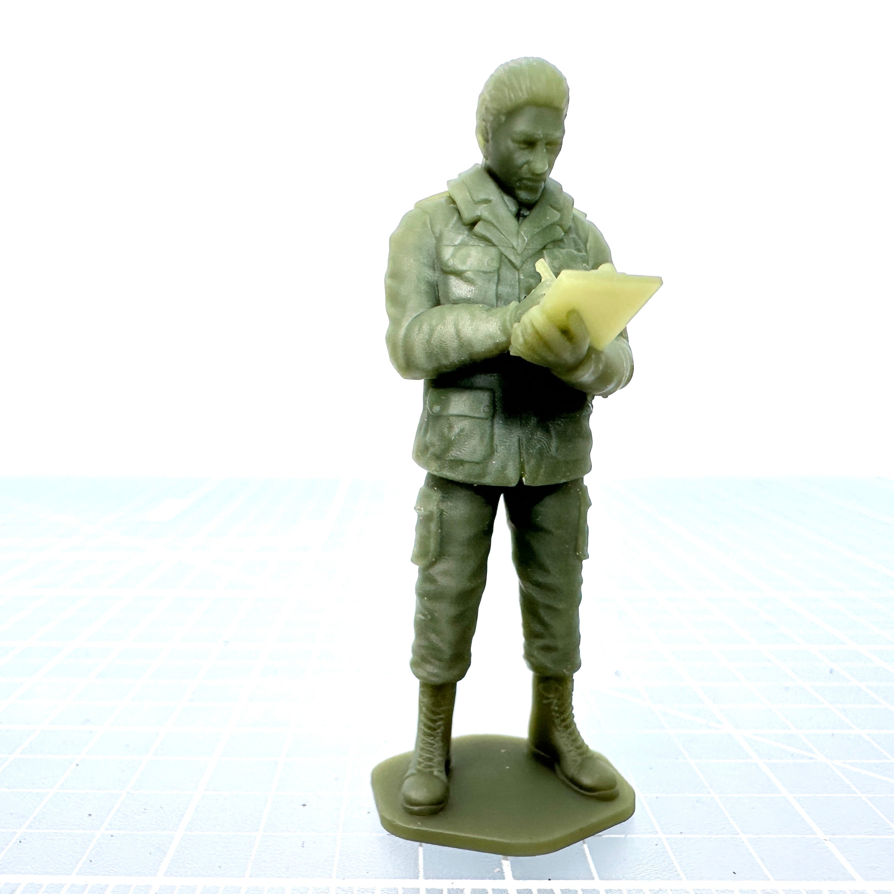 American Sergeant with Clipboard