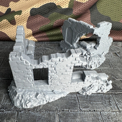 WW2 Blown Wall Section Set