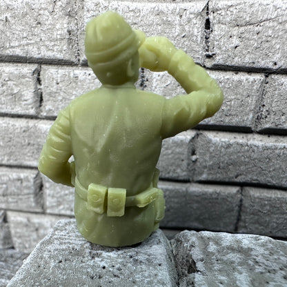WW2 Soldier Drinking Canteen