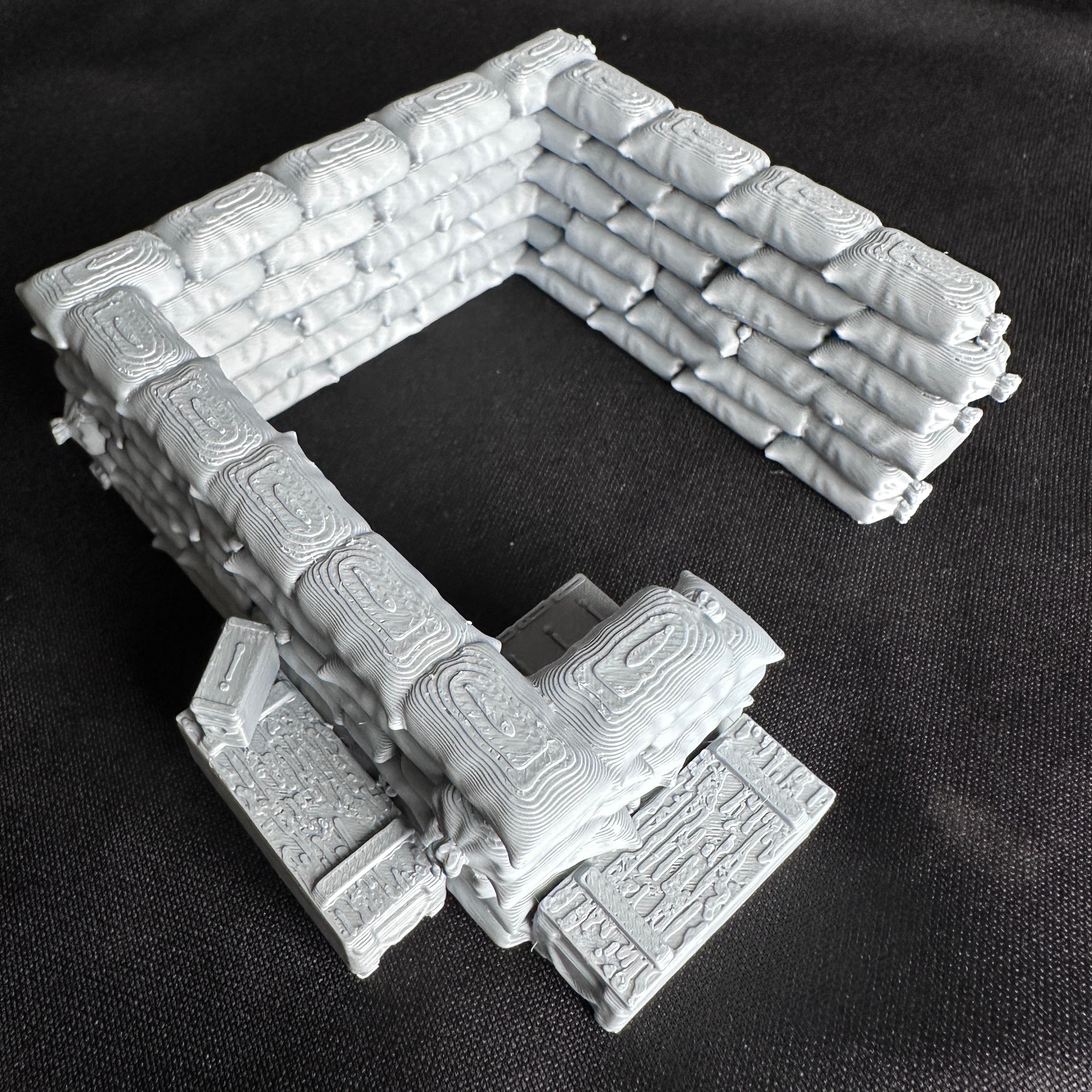 WW2 Sandbag Fortification