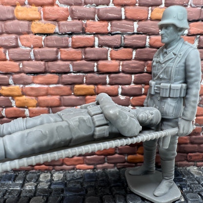 German Medical Stretcher Crew