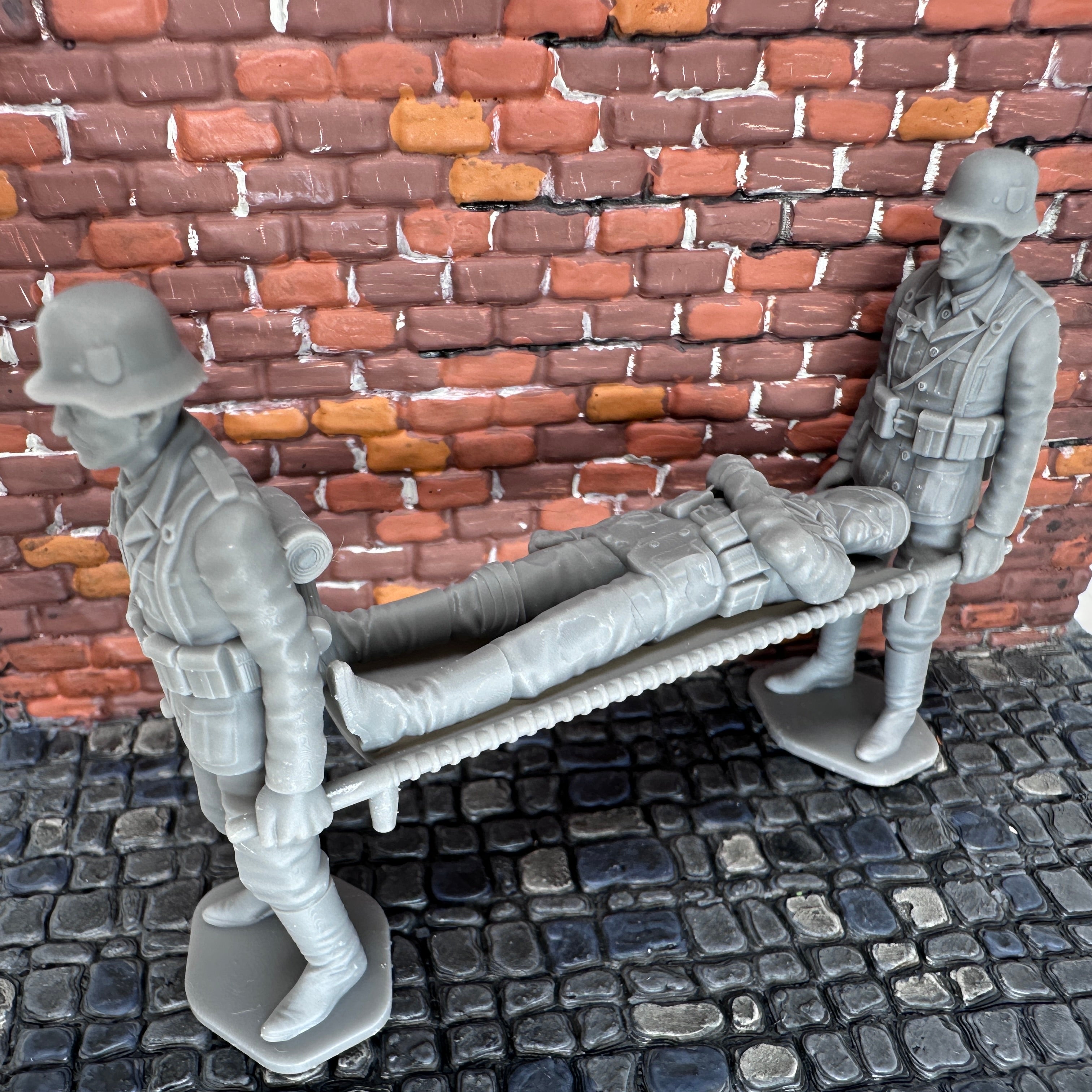 German Medical Stretcher Crew