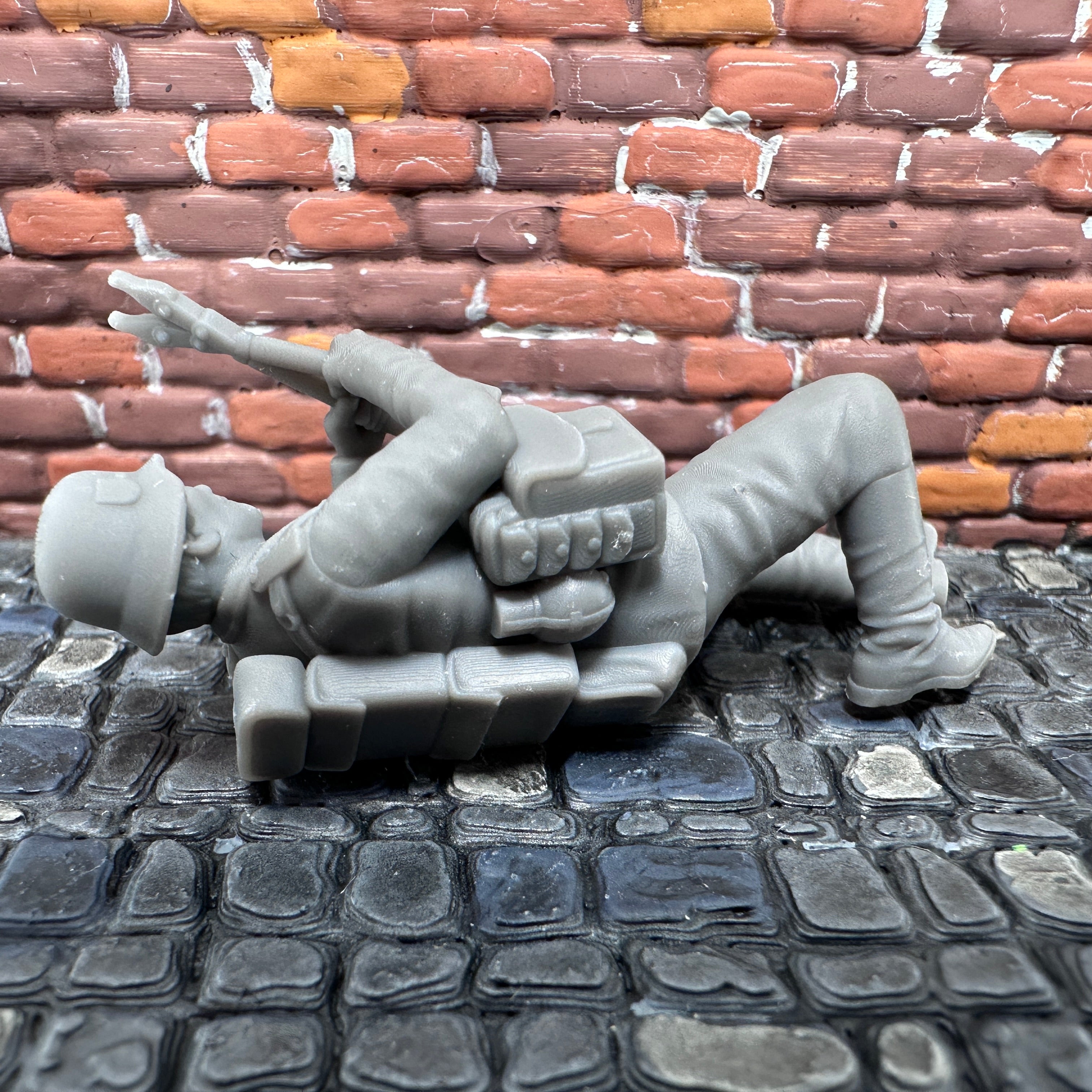 WW2 German Sapper with Wire Cutters