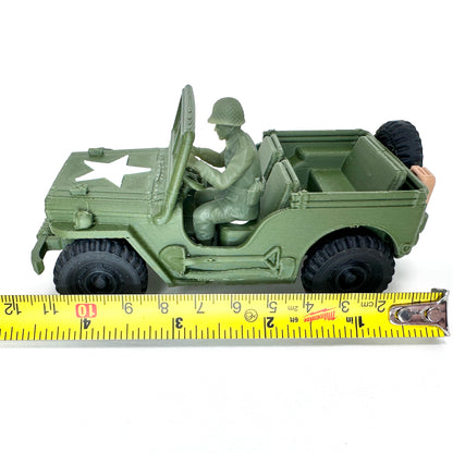 WW2 Rolling Willys Jeep Set 1/32 Scale Military Wargaming Figures