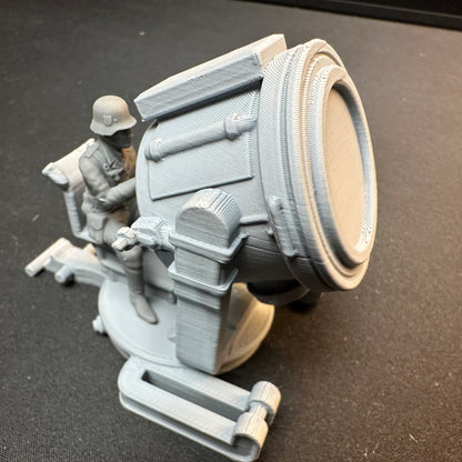 WW2 German Anti-Aircraft Searchlight Toy Soldier Set 1/32 Scale Wargaming Figure