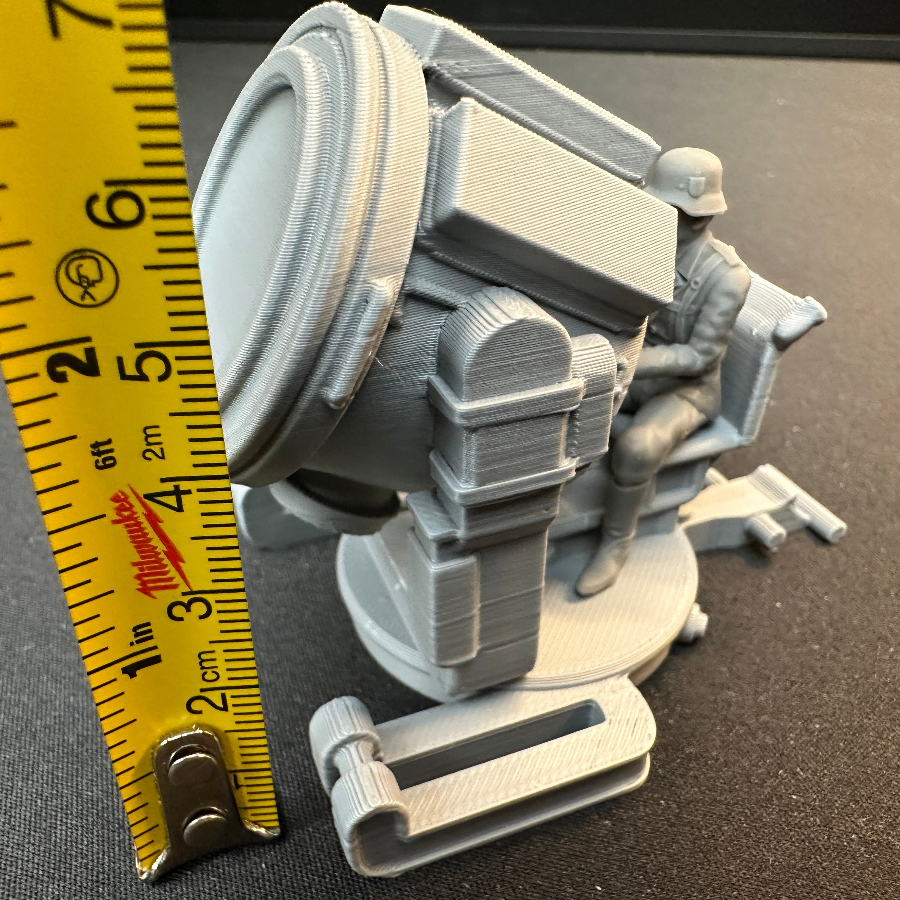 WW2 German Anti-Aircraft Searchlight Toy Soldier Set 1/32 Scale Wargaming Figure