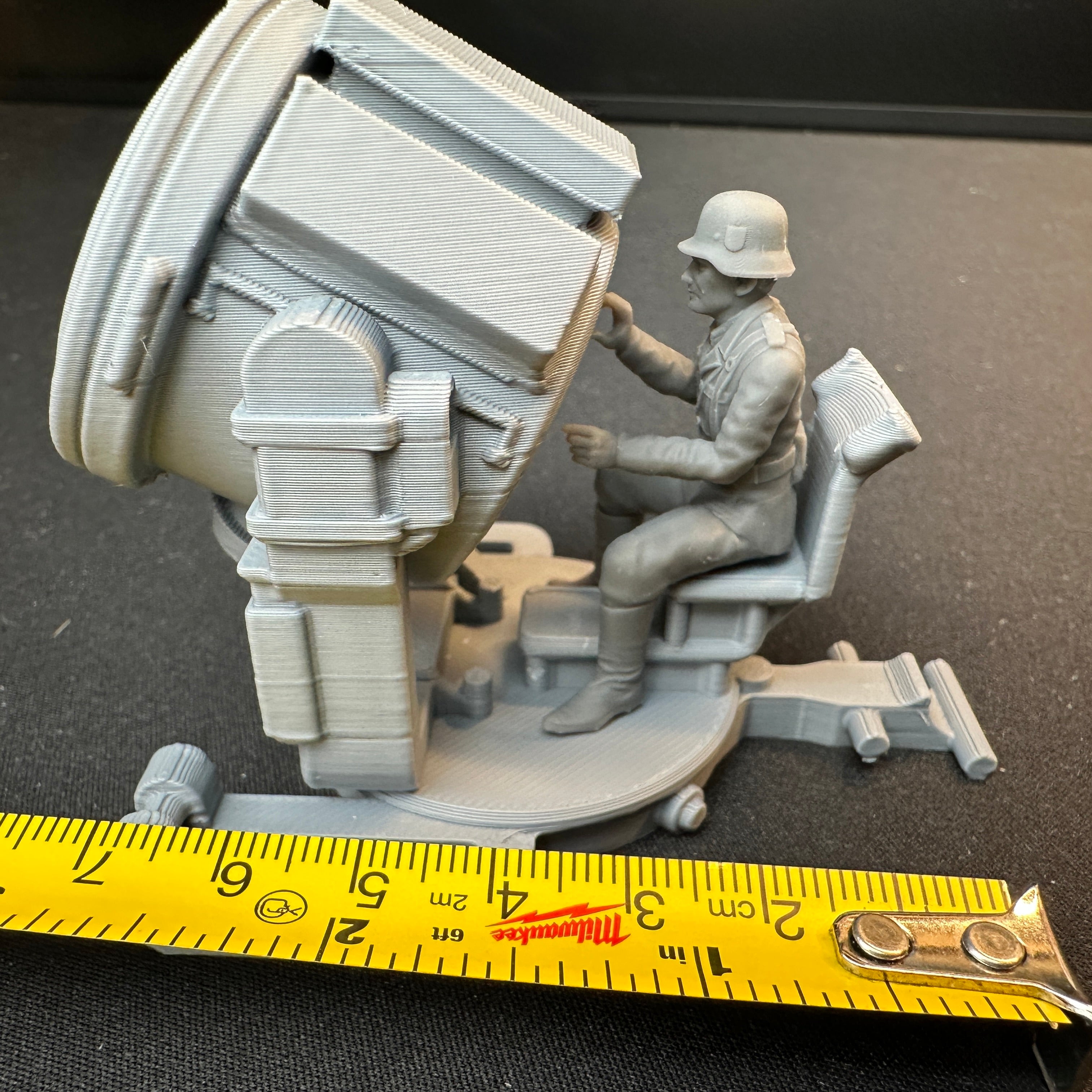 WW2 German Anti-Aircraft Searchlight Toy Soldier Set 1/32 Scale Wargaming Figure