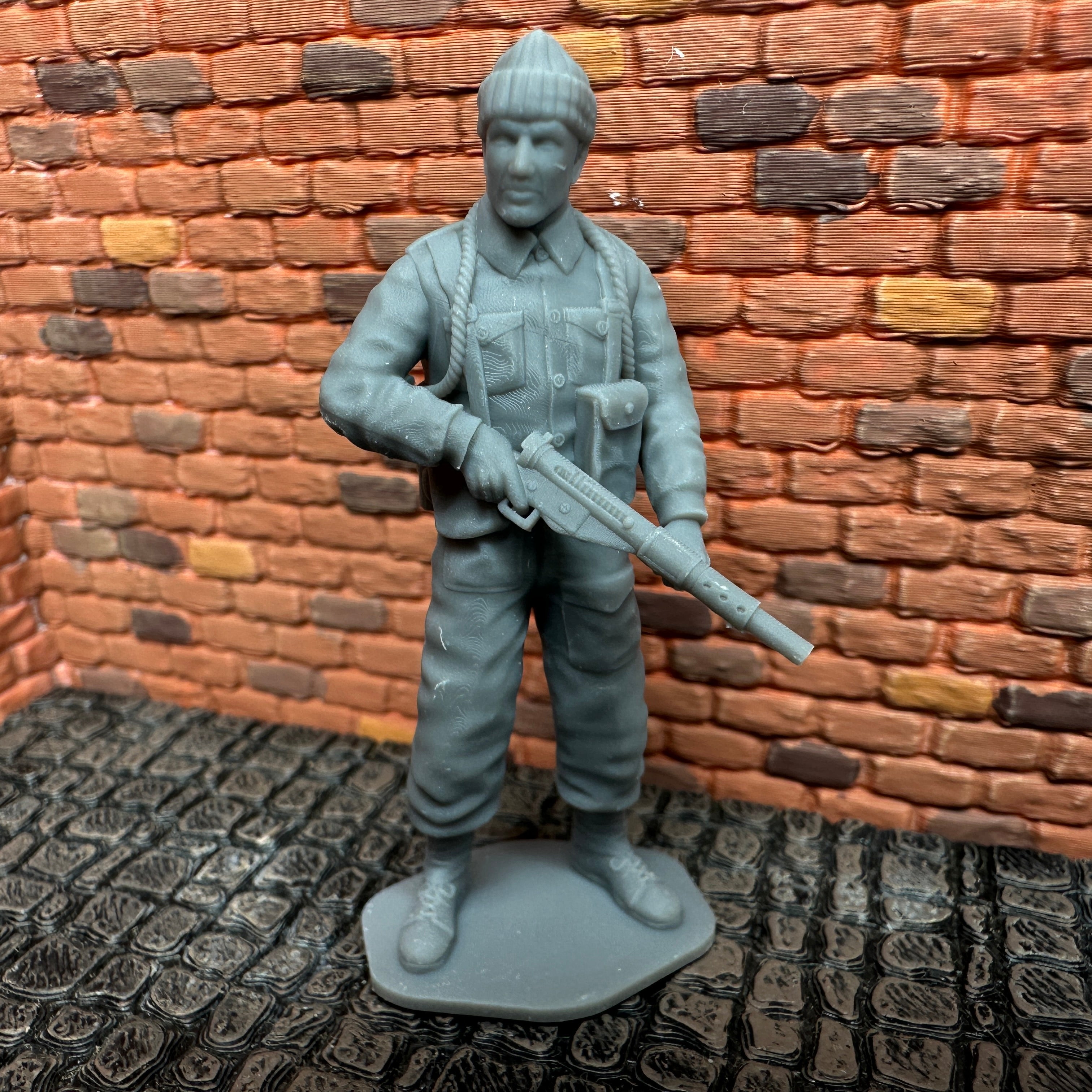 WW2 British Commando 1/32 Scale Toy Soldier Wargaming Figure