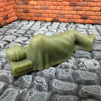 WW2 American Sleeping Soldier 1/32 Scale Toy Soldier Wargaming Figure