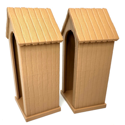 WW2 Sentry Box Guard House 1/32 Scale Model Diorama Terrain Wargaming Figure